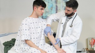 Nothing Will Stand Between The Pervy Doctor And Obtaining Virgin Cum From His Younger Patients