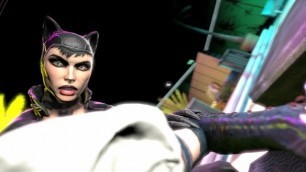 Catwoman Dominates Harley Quinn (FUTA)