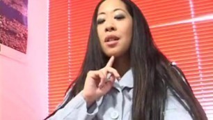 Miss Maya Japanese Lesbian Fuck in Office