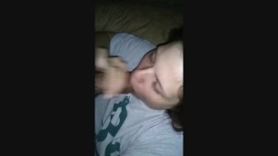 Wife Sucking my Big Cock