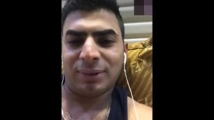 Arab Crop Horny so much Cum on Cam