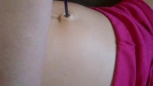 Cute Girl Outie Bellybutton