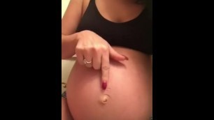 Pregnant Outie Fingering