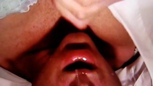 Cum in my own Mouth - Video from a few Years ago