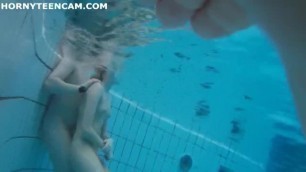 Couple has Underwater Sex Hidden Cam