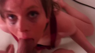 Spun Wife Sucking my Cock