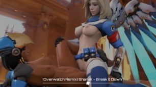 ❤️NEW❤️ OVERWATCH MERCY X PHARAH (NSFW VISUALS)