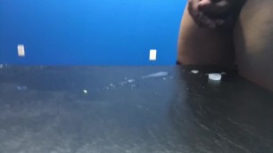 Cum Explosion at Work