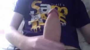 Twink Teases with Thick Girth Cock .no Cum