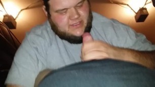 Fat Guy Swallow my Hot Twink Cum