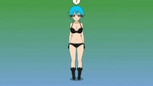 Sinon Breast and Ass Inflation