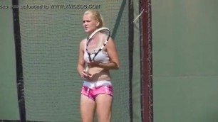 Beautiful Agnieszka Radwanska Practices very