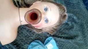 DIRTY GARDEN DOLL BLOWJOB