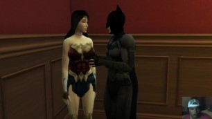 Batman Fucks wonder Woman for Anal Ass