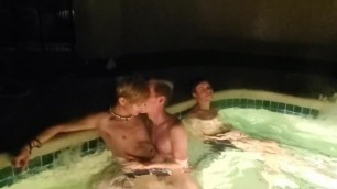 Daniel Hausser Public Jacuzzi Sex Play Ft. Trent Olsen