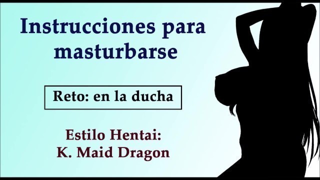 JOI Hentai De Tohru, Maid Dragon. ¡voz En Español!