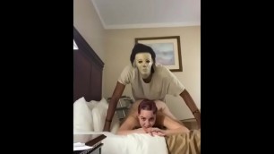 ADONIS AKA KING DICK PLAYS MICHAEL MYERS AND FUCKS TELEVISION STAR LEXI BLOW