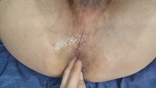 POV Stretching and Destroy my Hubby Ass | make him Anal Prolapse and Twist Fist