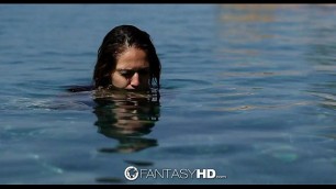 FantasyHD - Under water BJ and fuck with Sara Luv