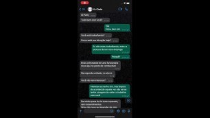 Patrão Chamou Sua Ex-funcionária no Whatsapp e Teve que Mandar Um Vídeo Fazendo Sexo Pra Ela